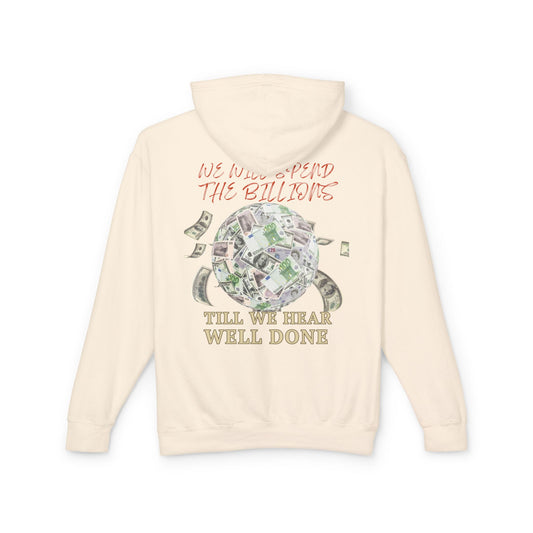 No Turning Back: Billion Flame Lightweight Hooded Sweatshirt