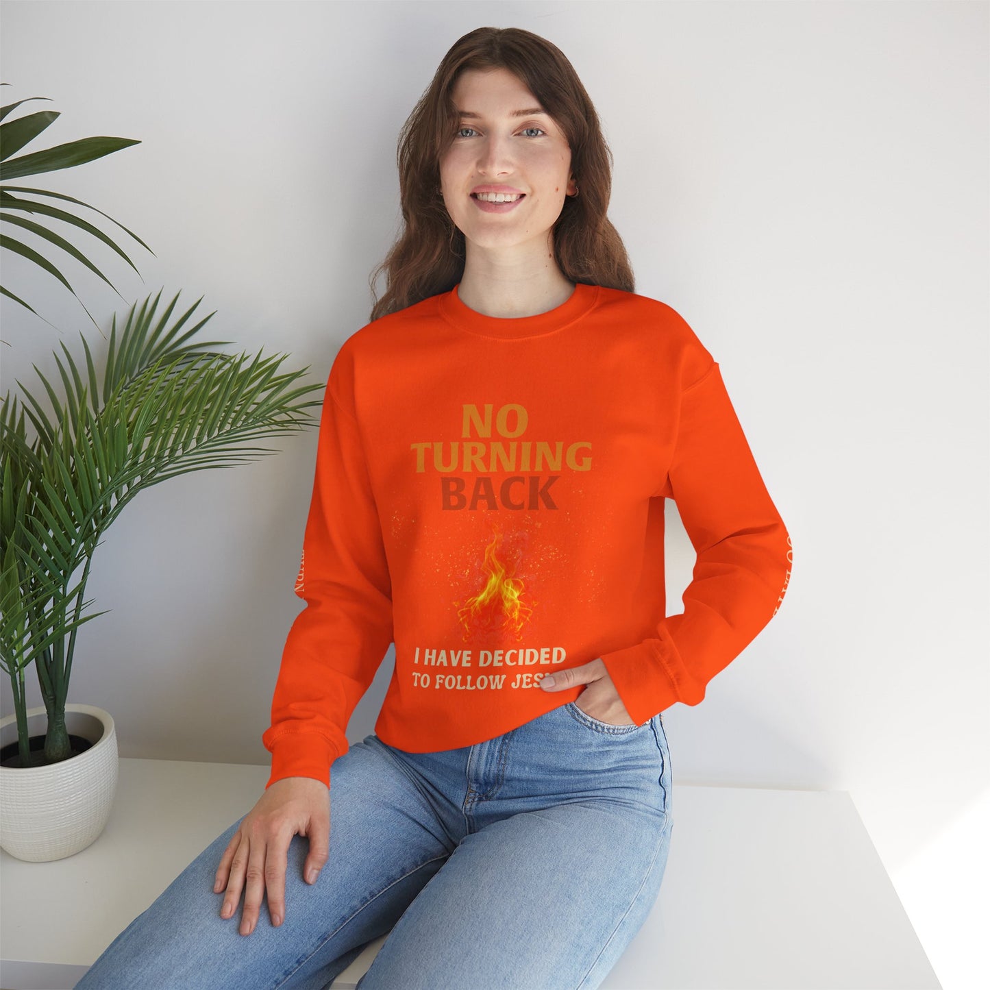No Turning Back: Billion Flame Crewneck