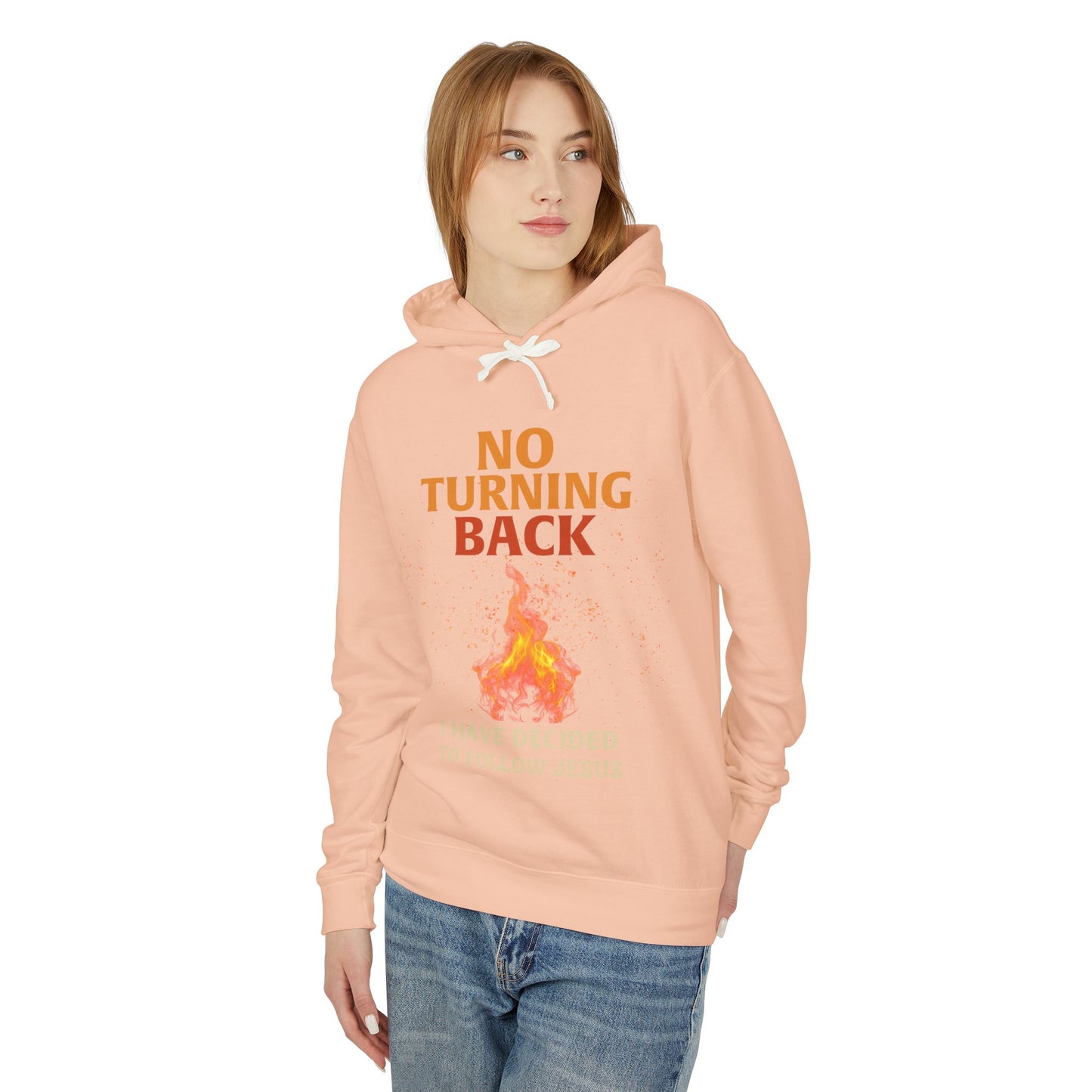 No Turning Back: Billion Flame Lightweight Hooded Sweatshirt