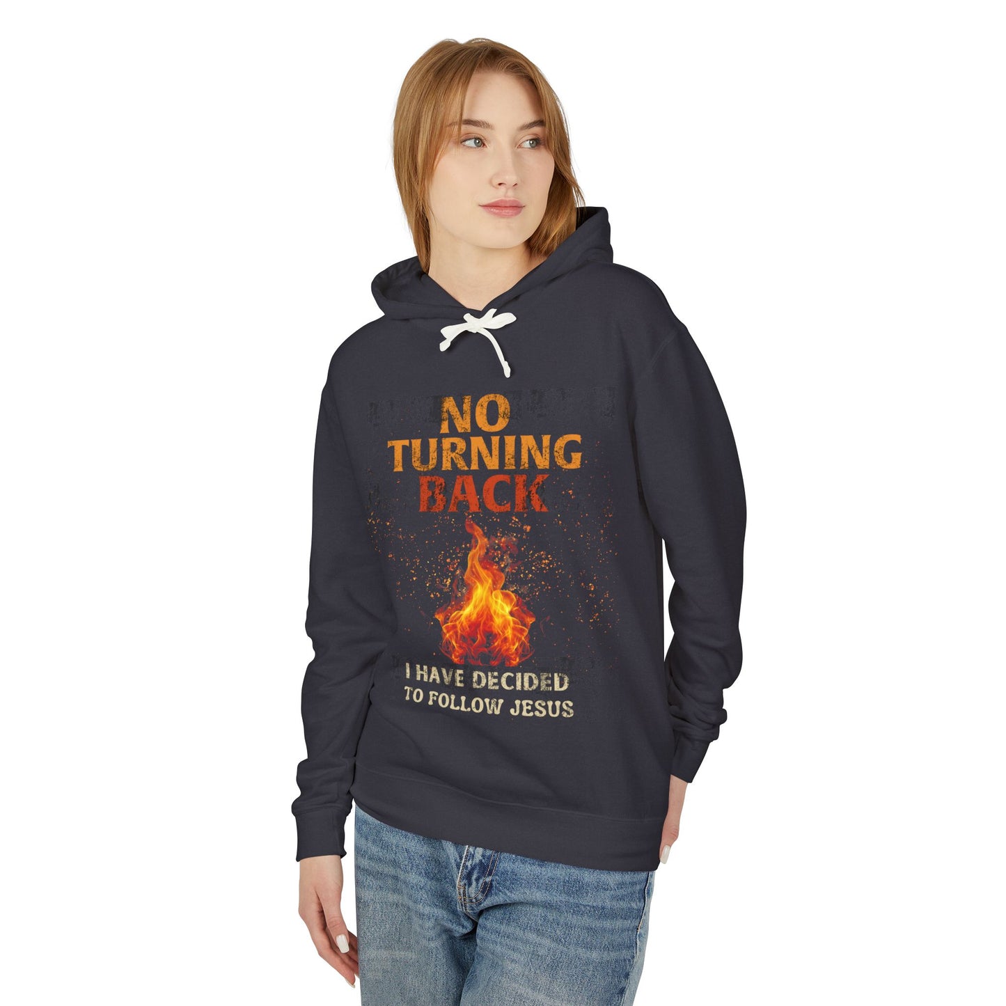 No Turning Back: Billion Flame Lightweight Hooded Sweatshirt