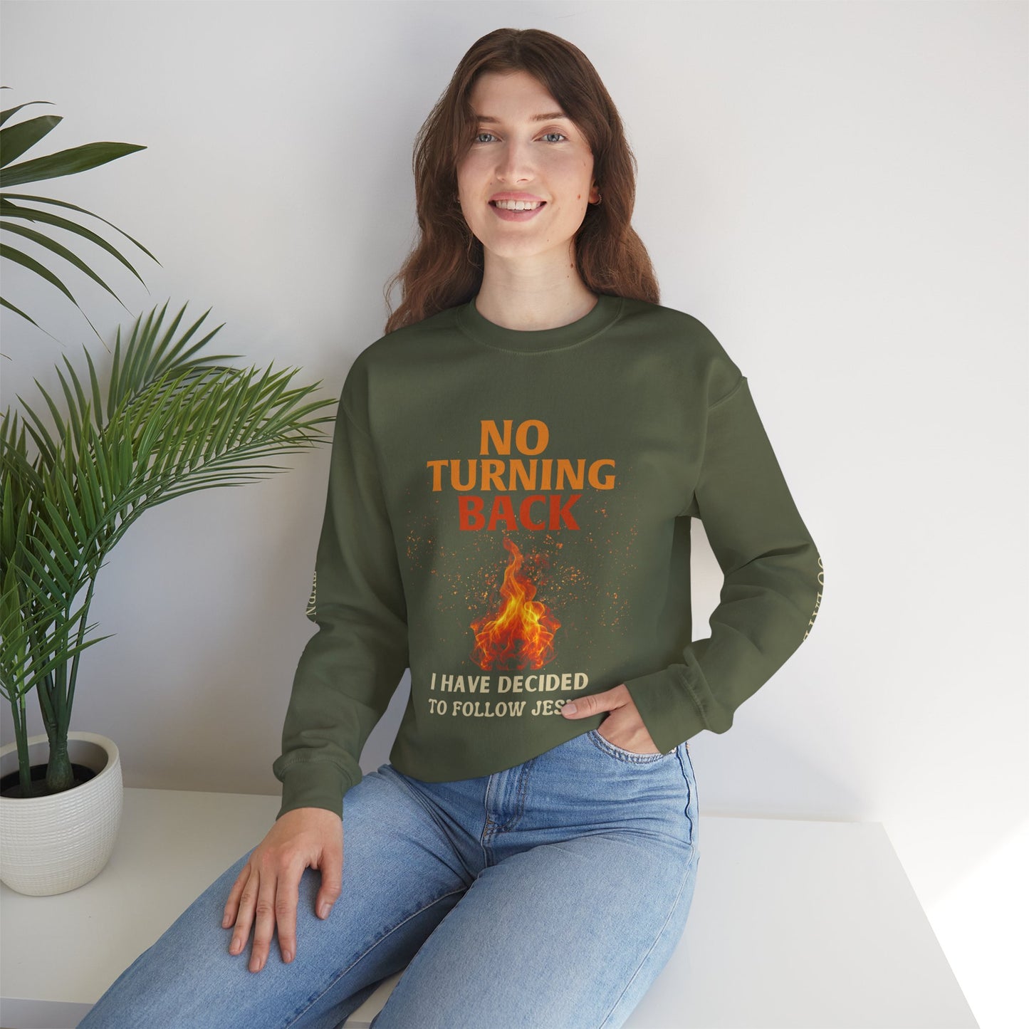 No Turning Back: Billion Flame Crewneck