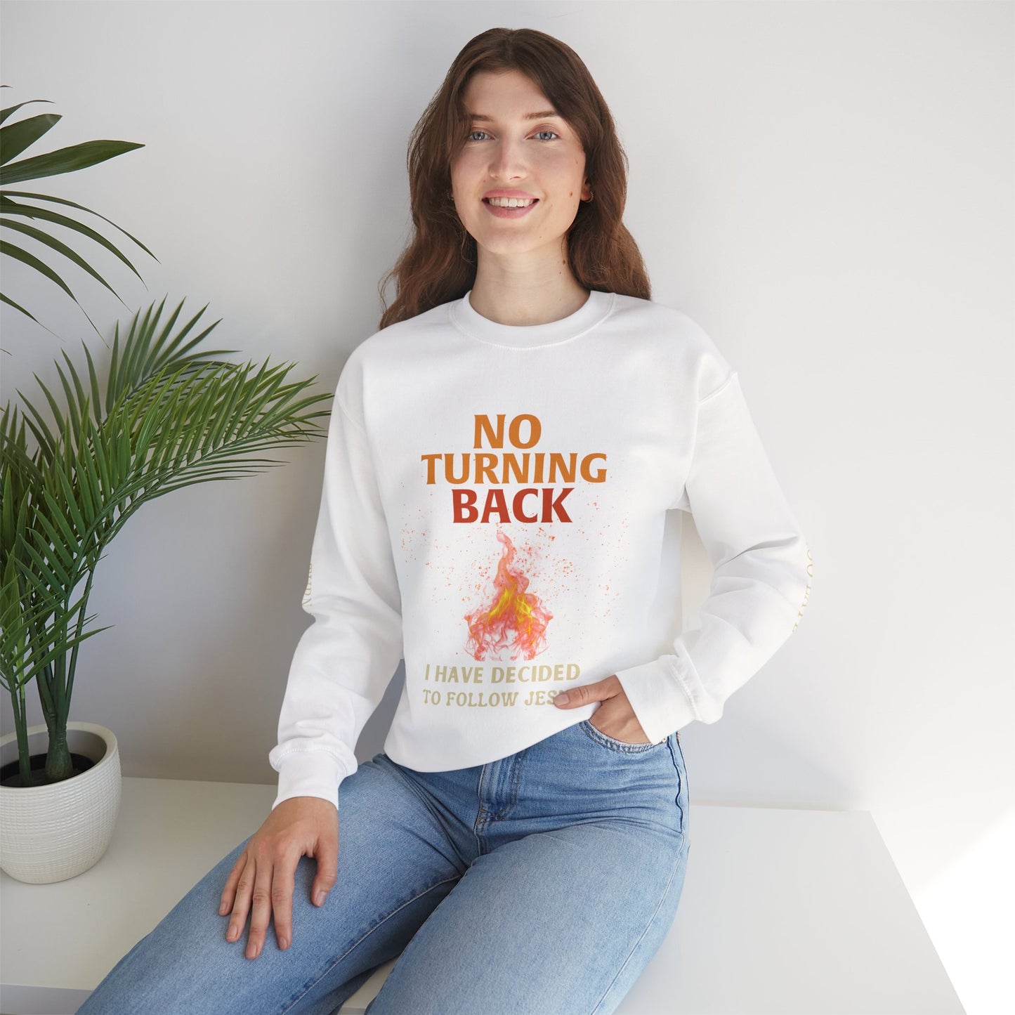 No Turning Back: Billion Flame Crewneck