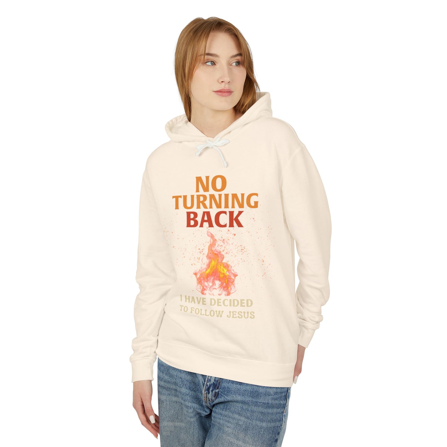 No Turning Back: Billion Flame Lightweight Hooded Sweatshirt