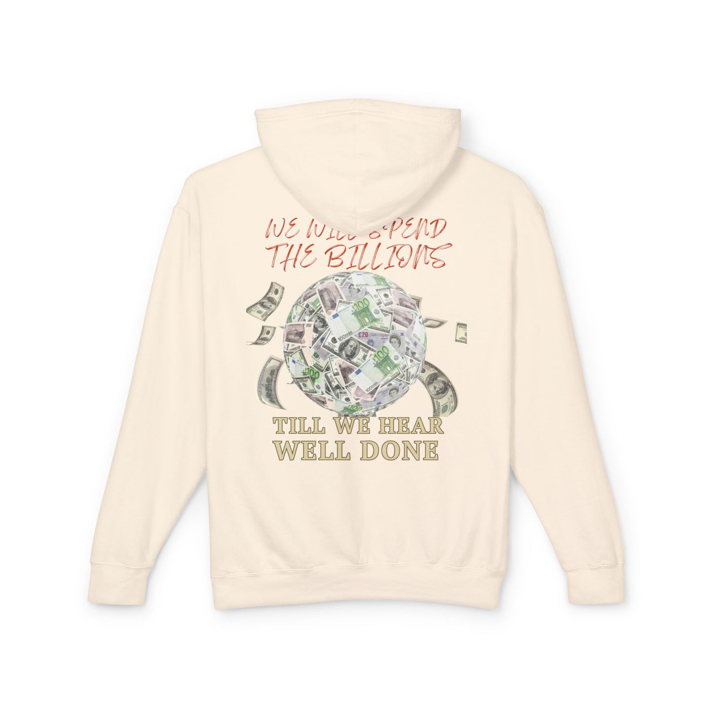 No Turning Back: Billion Flame Lightweight Hooded Sweatshirt