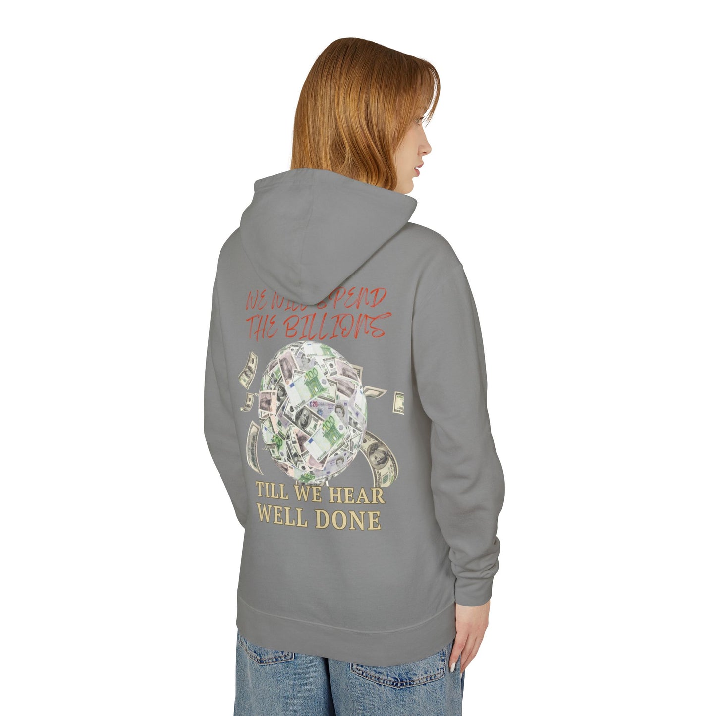 No Turning Back: Billion Flame Lightweight Hooded Sweatshirt