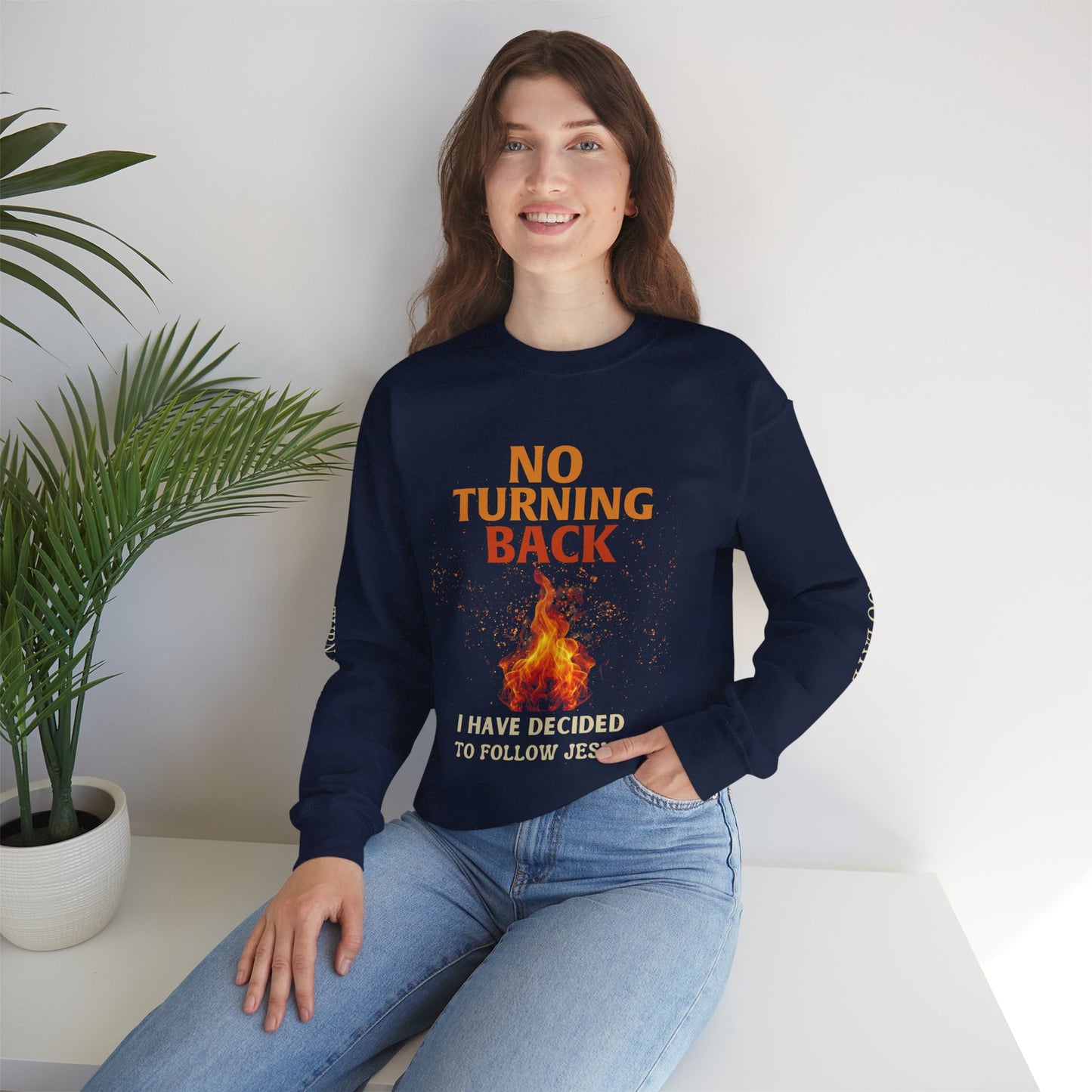 No Turning Back: Billion Flame Crewneck