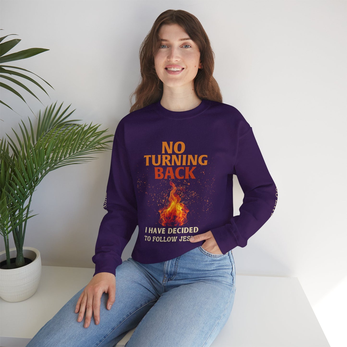 No Turning Back: Billion Flame Crewneck