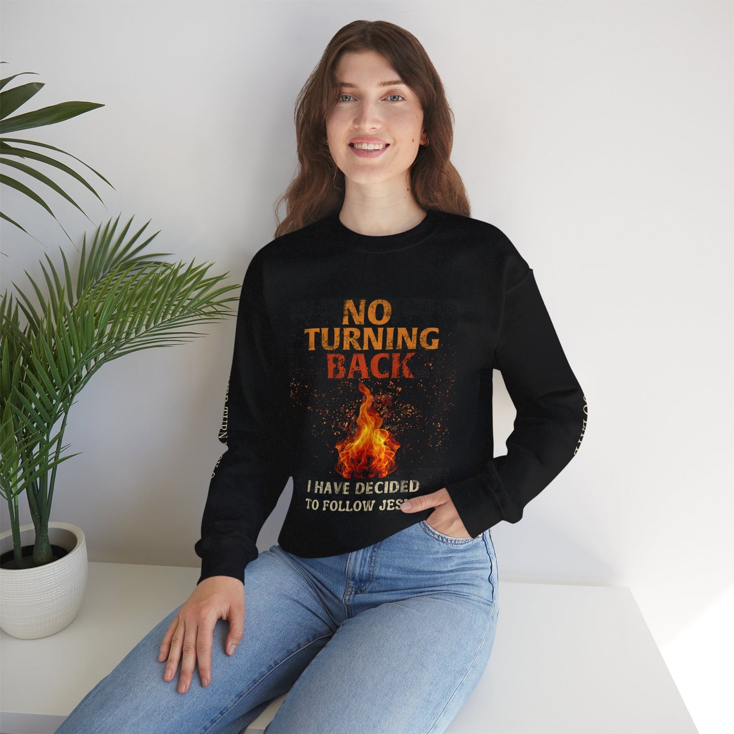 No Turning Back: Billion Flame Crewneck