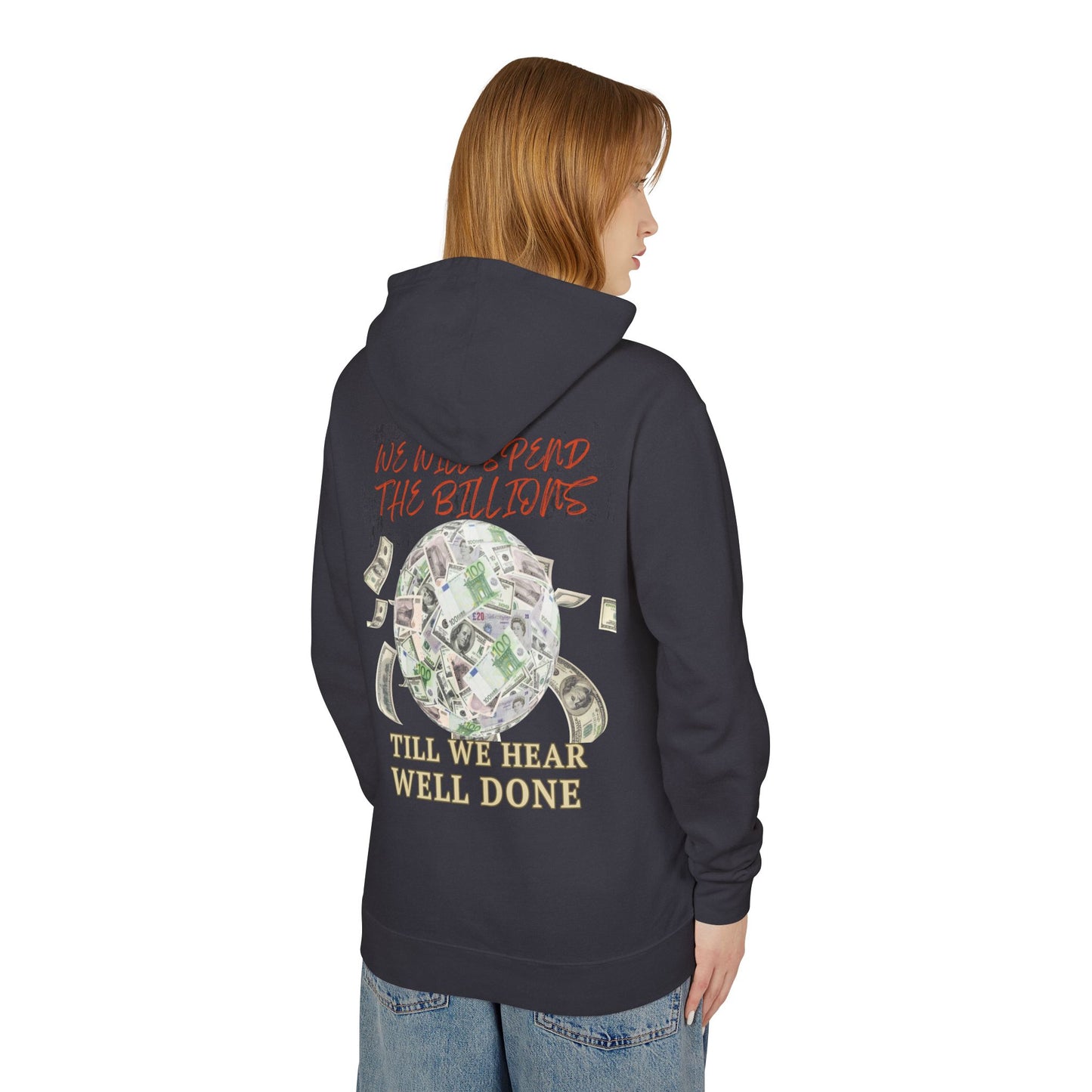 No Turning Back: Billion Flame Lightweight Hooded Sweatshirt