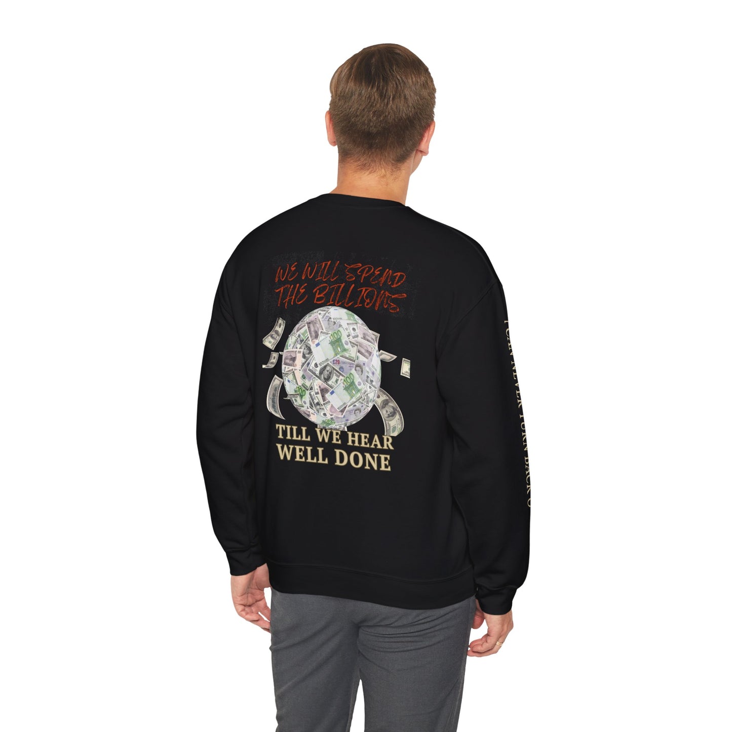 No Turning Back: Billion Flame Crewneck