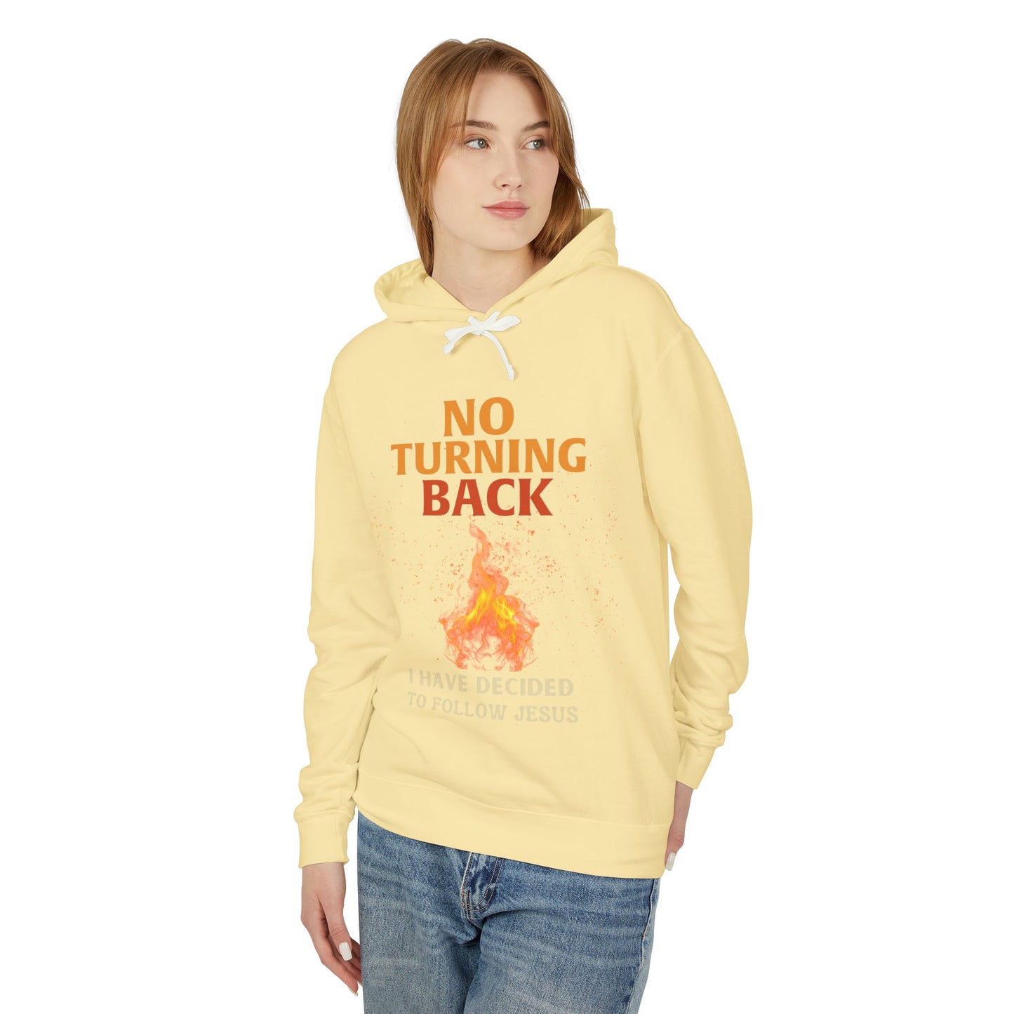 No Turning Back: Billion Flame Lightweight Hooded Sweatshirt
